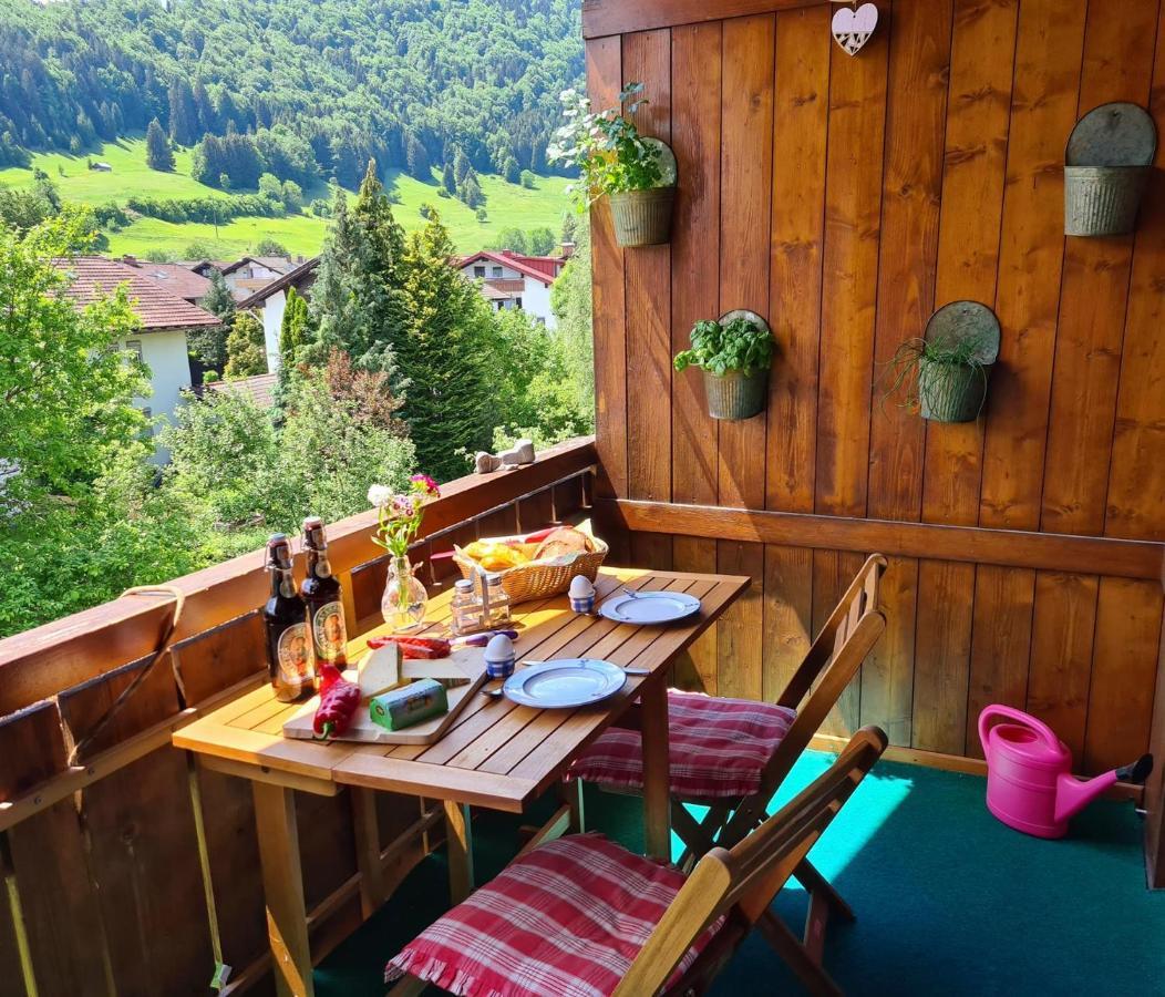 Ferienwohnung Mittagssonne Blaichach Exteriör bild